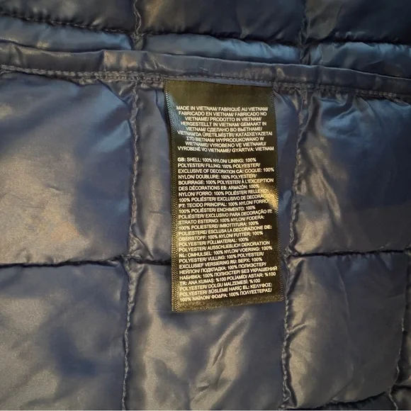 The North Face Thermoball Eco Jacket Mens Size 3XL Slim Fit Shady Blue NWT